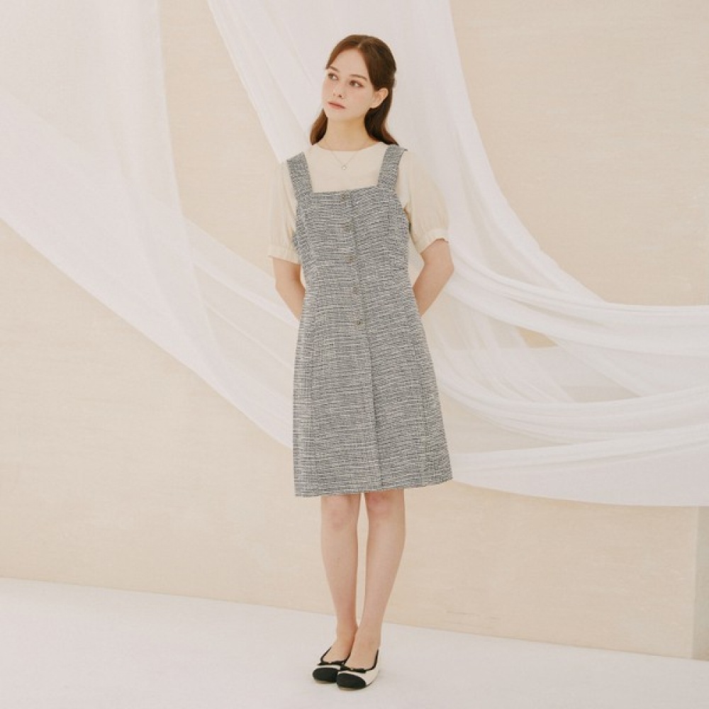 [フォレスト] ビスチェツイードドレス (SY3OPMA) 15,695円