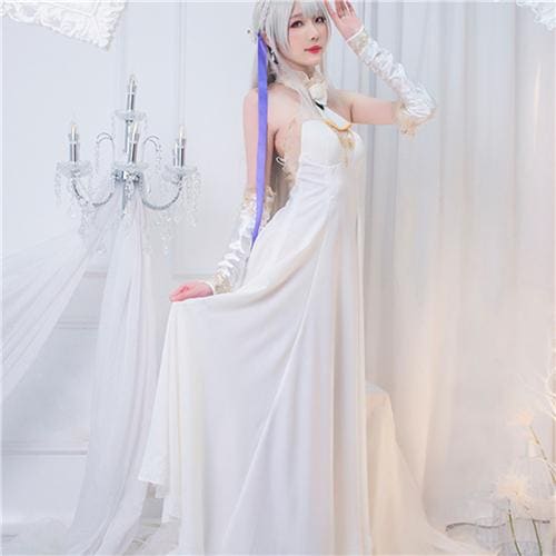 Re:ゼロから始める異世界生活 エミリア　 風 コスプレ衣装 イベント 演出服 変装 二次会 COS Cosplay-832