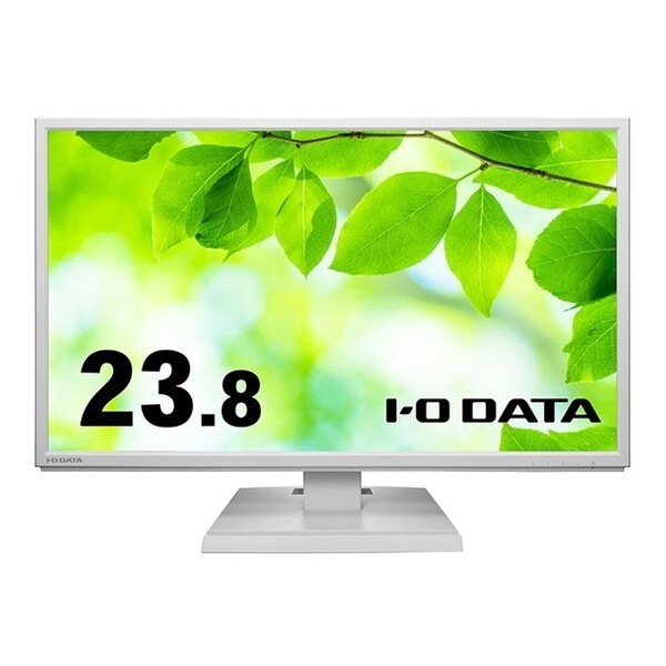 LCD-DF241EDW-A-AG ホワイト 23.8型ワイド液晶ディスプレイ (抗菌モデル)