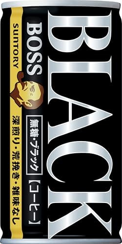 他サイト： BOSS(ボス) サントリー コーヒーボス 無糖ブラック 185g×30本の商品画像