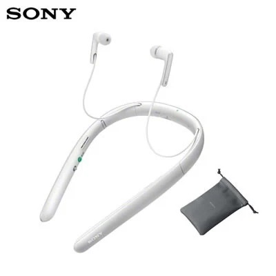 ソニー 首かけ 集音器 充電式 ワイヤレスタイプ 折りたたみ可能 イヤホン型 テレビ用スピーカー機能搭載 SMR-10-W ホワイト 【送料無料】