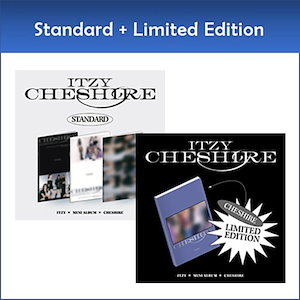 ITZY - CHESHIRE STANDARD 【一般盤】ランダム1種 + CHESHIRE LIMITED EDITION 【限定盤】