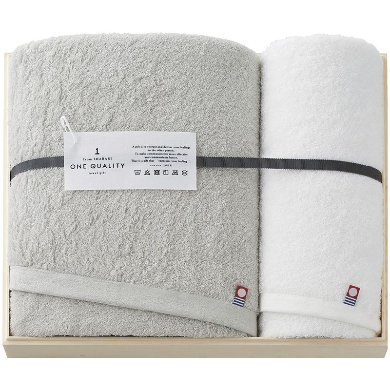 今治 ONE QUALITY バスタオル&フェイスタオル 5,371円