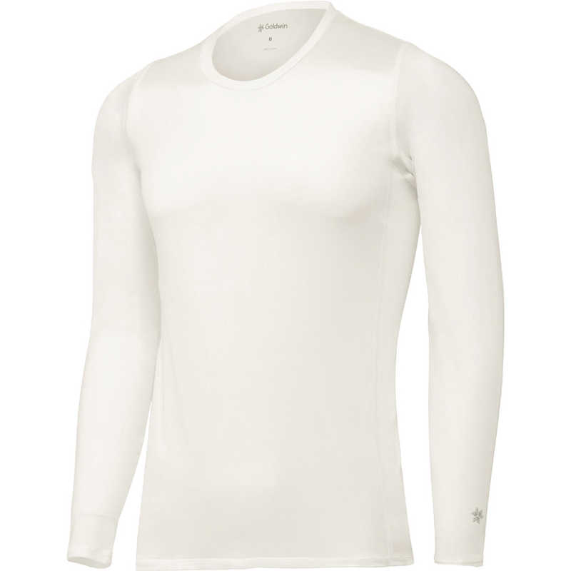 ゴールドウィン　シースリーフィット クーリングロングスリーブ ［メンズ /Mサイズ］ ホワイト (返品交換不可)　GC65101