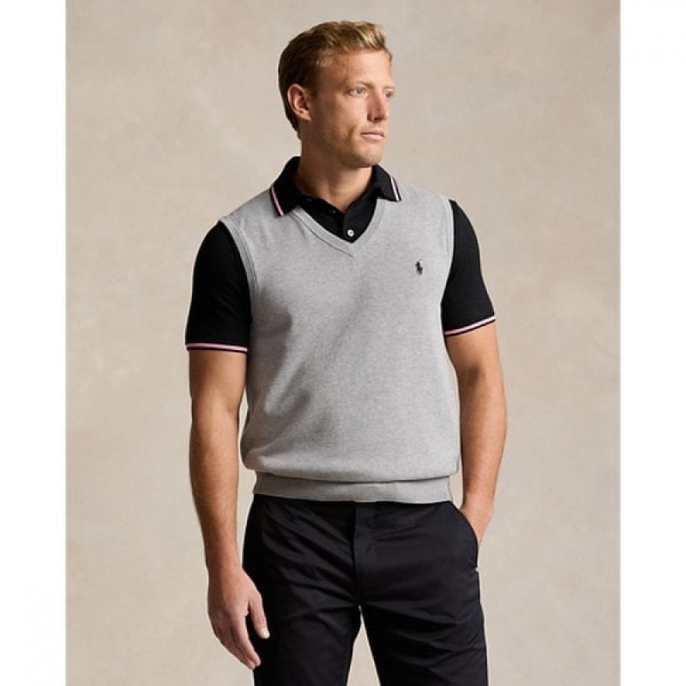 ポロ ゴルフ メンズ パフォーマンス コットン ブレンド セーター ベスト MNPGSWE1CM20017020