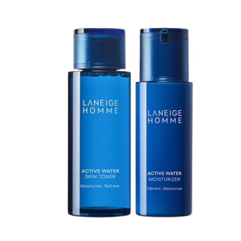 【メンズ】オム アクティブウォーター 2点セット (スキン180ml+モイスチャライザー125ml)
