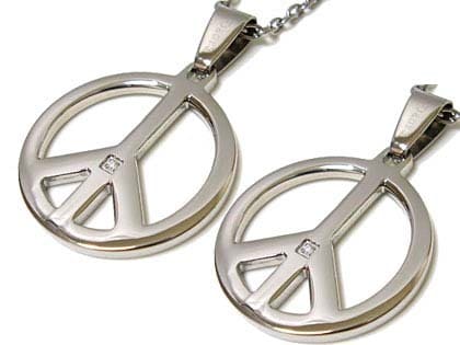 ペアダナスダイヤモンドネックレス/ペアDanasステンレスネックレス ネックレスメンズ