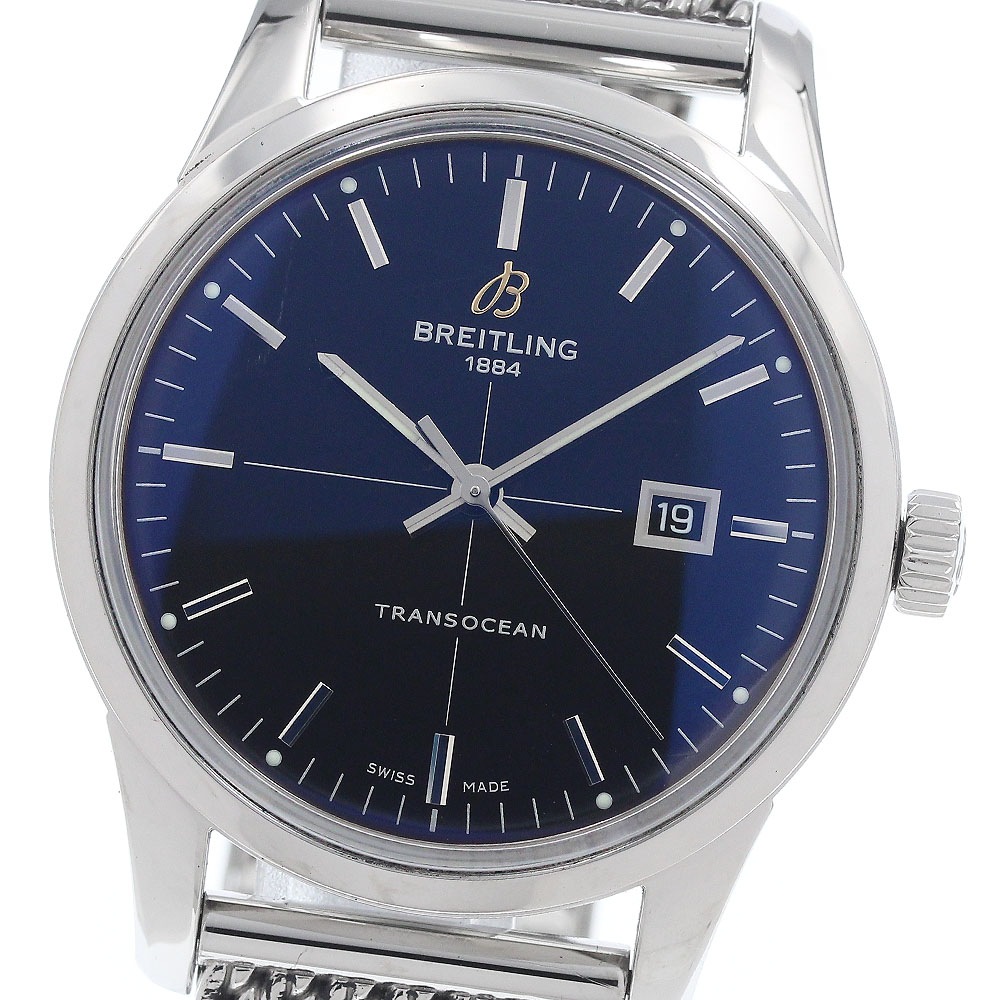 ブライトリング BREITLING A10360 トランスオーシャン デイト 自動巻き メンズ 良品 _944926【中古】
