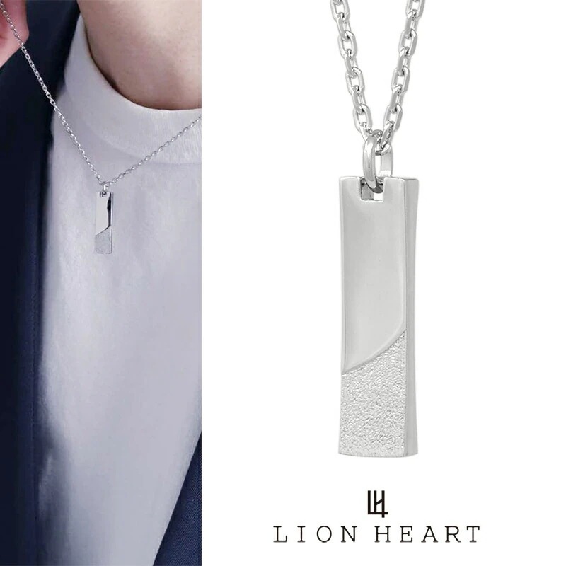 LH-1 SAND ワイドプレートネックレス サージカルステンレス316L 金属アレルギー対応 03NE058ASV ステンレスネックレス メンズ 人