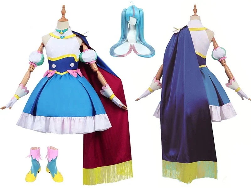 ひろがるスカイ!プリキュア ソラハレワタール そらはれわたーる コスプレ ウィッグ 靴追加可 コスプレブーツ コスプレ衣装 ハロウィン クリスマス 学園祭 文化祭