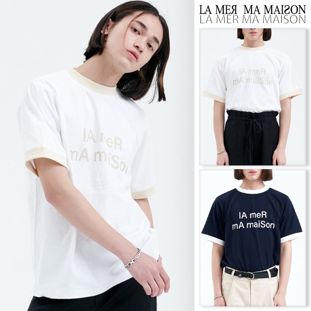 [LA MER MA MAISON] STANDARD FIT COLOR LIP T