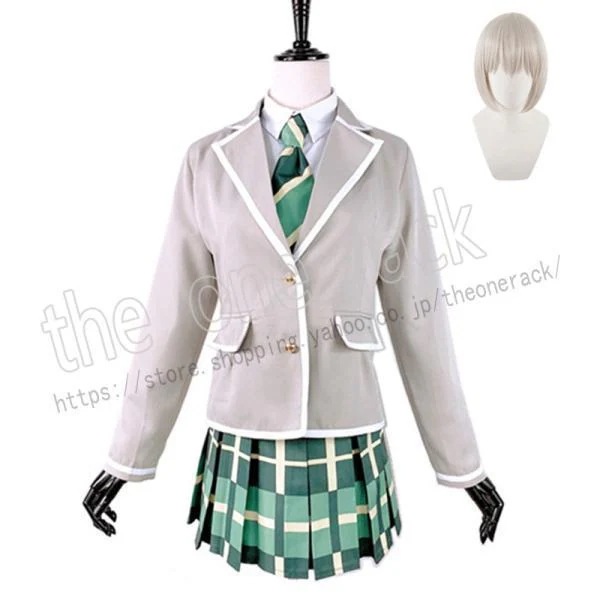 【新品開催 即納】BanG Dream!(バンドリ) 青葉モカ コスプレ衣装 ウィッグ コスチューム cosplay イベント 演出服 アニメ変装 仮装 ハロウィン