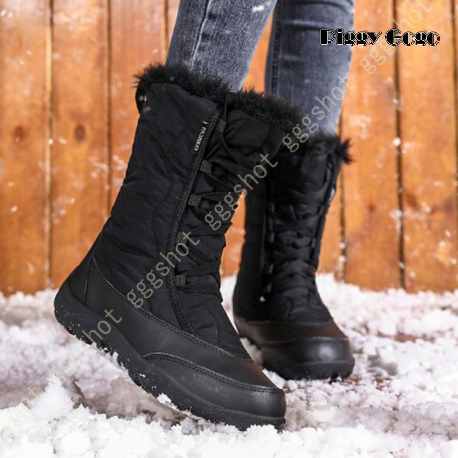 スノーブーツ レディース 軽量 裏起毛 防寒靴 防滑 防寒 コンフォートシューズ 厚底 雪用 ショート ブーツ 冬用 通学 通勤 ブーツ 冬 雪靴 雪道