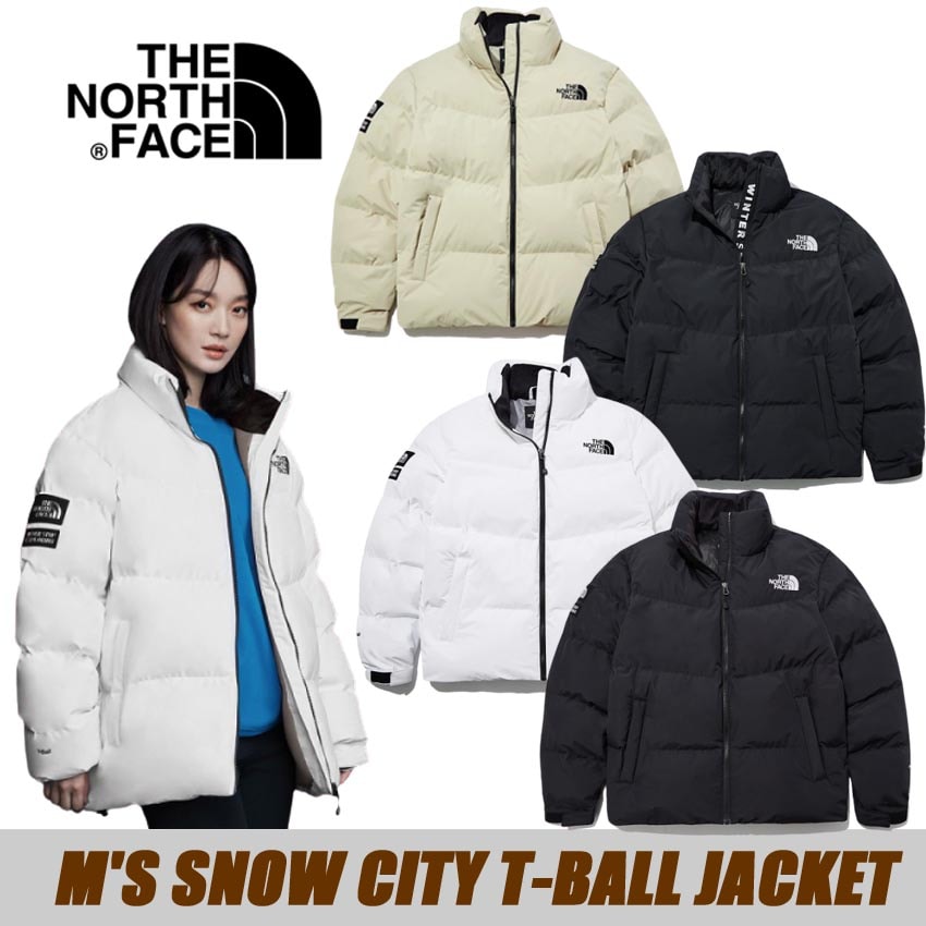 TNF MS SNOW CITY T-BALL JACKET レディース メンズ ダウンジャケット