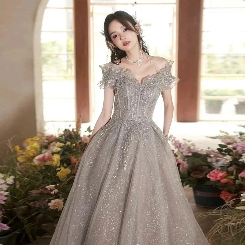 パーティードレス ドレス イブニングドレス結婚式ワンピース ウェディングドレス 花嫁ロングドレス 成人式 演奏会 発表会 卒業式 ドレスワンピース ロングドレス