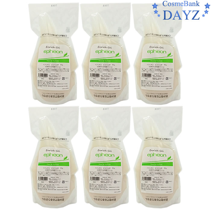 イフェオン エンリッチゲル 500g 6点セット 詰め替え用自然派化粧品低刺激タイプピーエッチ