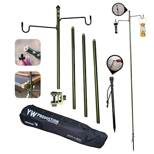 YaeiWorkers (ヤエイワーカーズ) ランタンスタンド ランタンポール 7075高強度アルミ