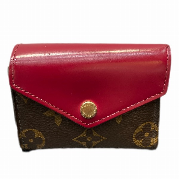 ルイヴィトン ポルトフォイユ ゾエ M62932 3つ折り財布 レディース【中古】