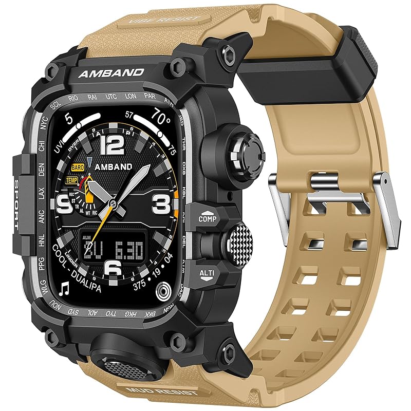 コンパチブル アップルウォッチ バンド Apple Watch Series 9/8/7 45mmに対応 apple watch バンド メタル ケース TPUバンド 一体型 裏蓋付き M3 保護カバ