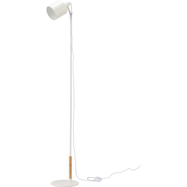 スタンドライト ホワイト 約W25×D25~26.5×H155~175cm （コード長：3m） 組立式