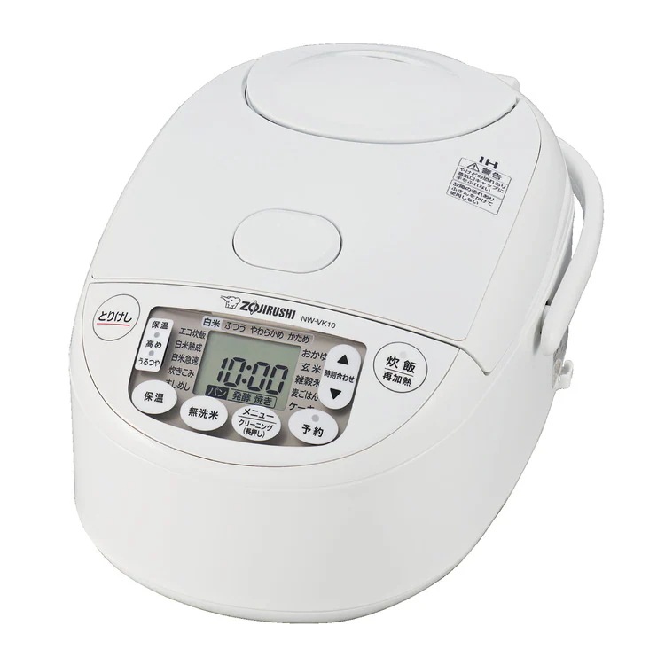 象印 ZOJIRUSHI 炊飯器 IH炊飯ジャー 極め炊き NW-VK10-WA 5.5合炊き 豪熱沸とうIH うるつや保温 ホワイト