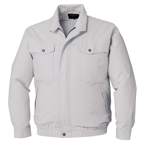 綿・ポリ混紡制電ウエアのみ シルバー 2LKU91710C06S4