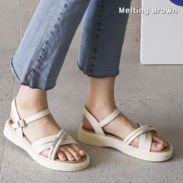 レディース ストラップ サンダル 女性 夏 サンダル SS49