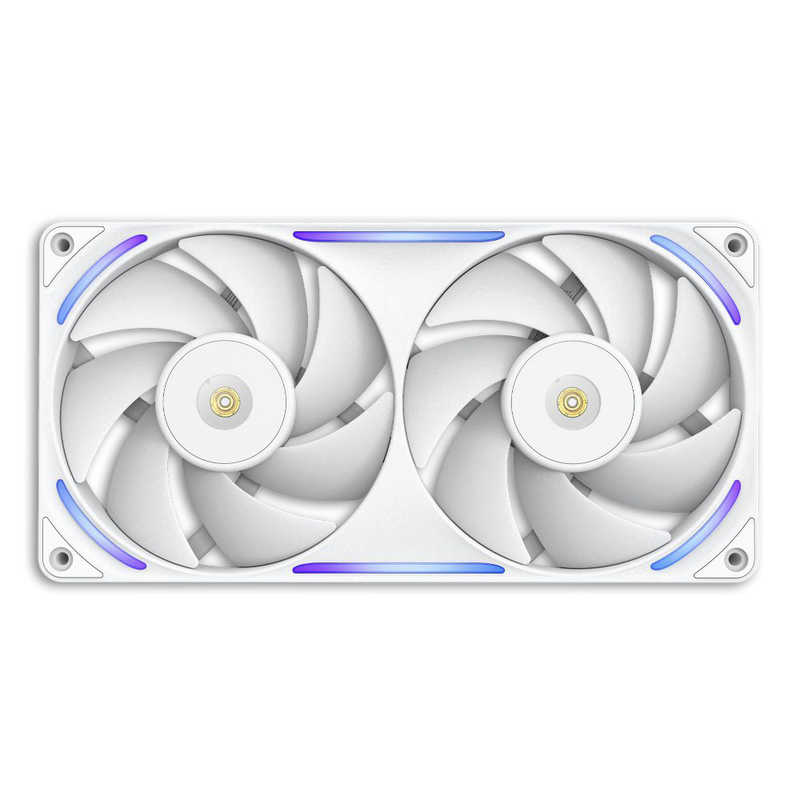 NZXT　ケースファン シングルフレーム F240X ［ 240mm / 3100RPM ］ ホワイト　RF-U24PN-W1