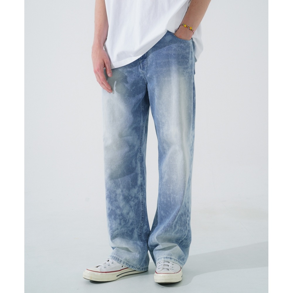 WV プロジェクトダーティーウォッシュデニムパンツブルー MJLP7674