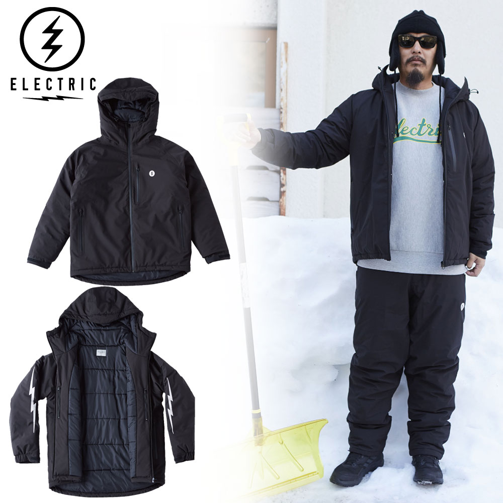 【ELECTRIC /エレクトリック】中綿 パフ ジャケット/3 LAYER PUFF JACKET E24FJ04スリーレイヤー アウター ストリート スケーター 釣り スノボー メンズ ファッシ