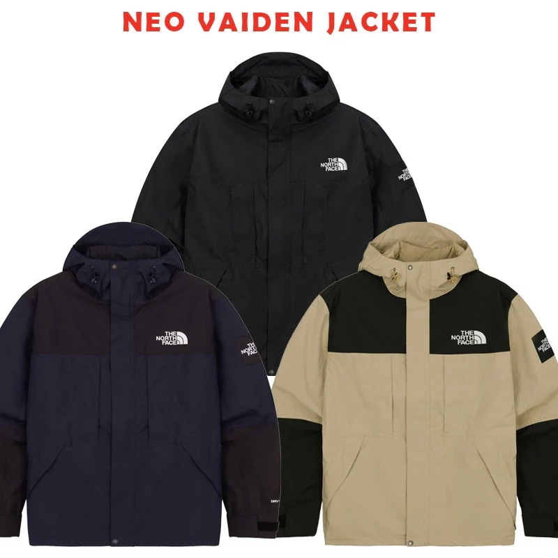 韓国正規品保証 関税負担なし NJ2HQ50J NEO VAIDEN JACKET デイリー 基本 着装 男子 女子 人気 韓国 ファッション 男女共用 アウトドア