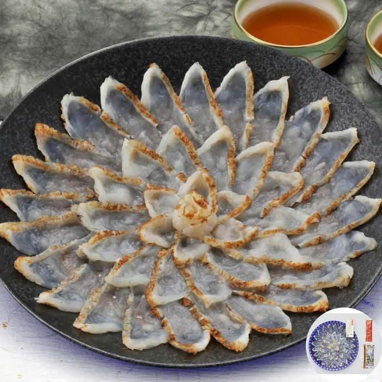 福岡 「ふく太郎本部」 山口県萩産 活〆 まふく炙り刺身 離島は配送不可 710020 お歳暮 お中元 お土産 ご進物 ギフト 贈り物に最適