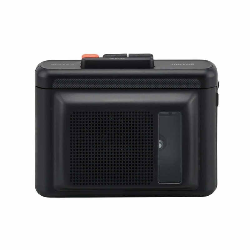 マクセル　スピーカー付き Bluetooth対応 ポータブルカセットプレーヤー ブラック　MXCP-P100S-BK