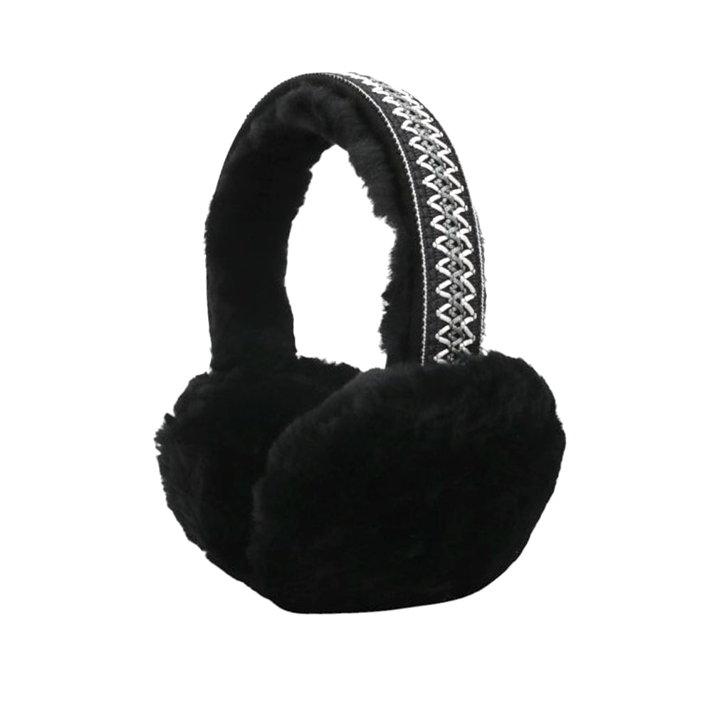 イヤーマフ 耳当て Sheepskin Earmuff W Tasman 20496-BCI ブラック