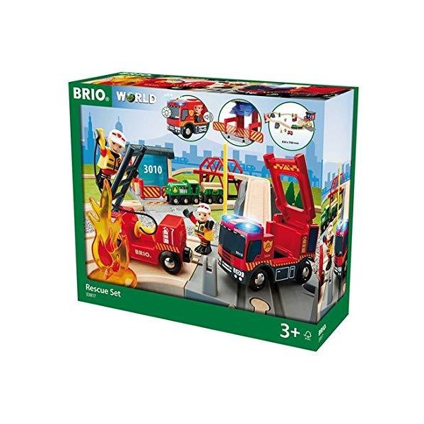 BRIO World Fire & Rescue - Rescue Emergency Set 並行輸入品 68,600円