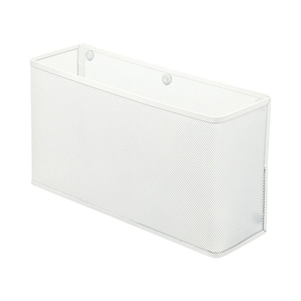 （まとめ）リヒトラブ マグネットポケットA4ヨコワイド 白 A-7395-0 1個(×2セット)