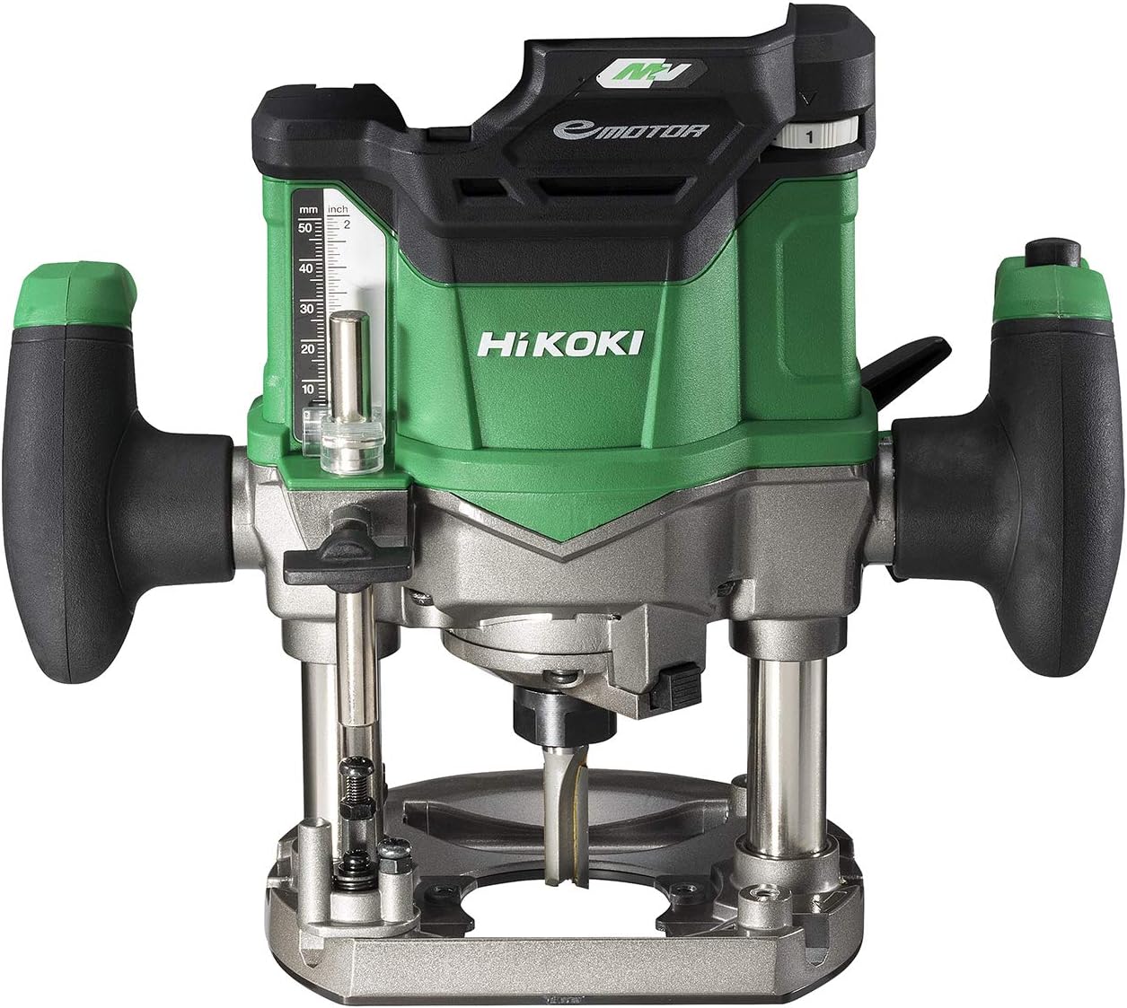 HiKOKI(ハイコーキ) 36V 充電式ルーター トリマ 軸径6・8・12mm 蓄電池・充電器・システムケース4 6mm軸取付用チャックスリーブ別売 M3612DA(NN)