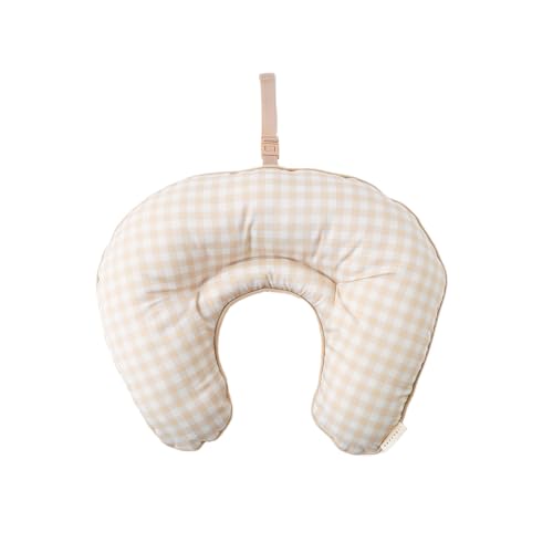 モンシェリ [ペットカートクッションピロー] 犬 ペットカート バギー クッション (M/ギンガムチェック) 振動軽減 室内兼用 カート用品 犬用 クッションピロー お出かけ 旅行