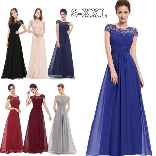 ロングドレス パーティードレス 結婚式 お呼ばれ 発表会 二次会 ロング丈 フォーマル ブラック