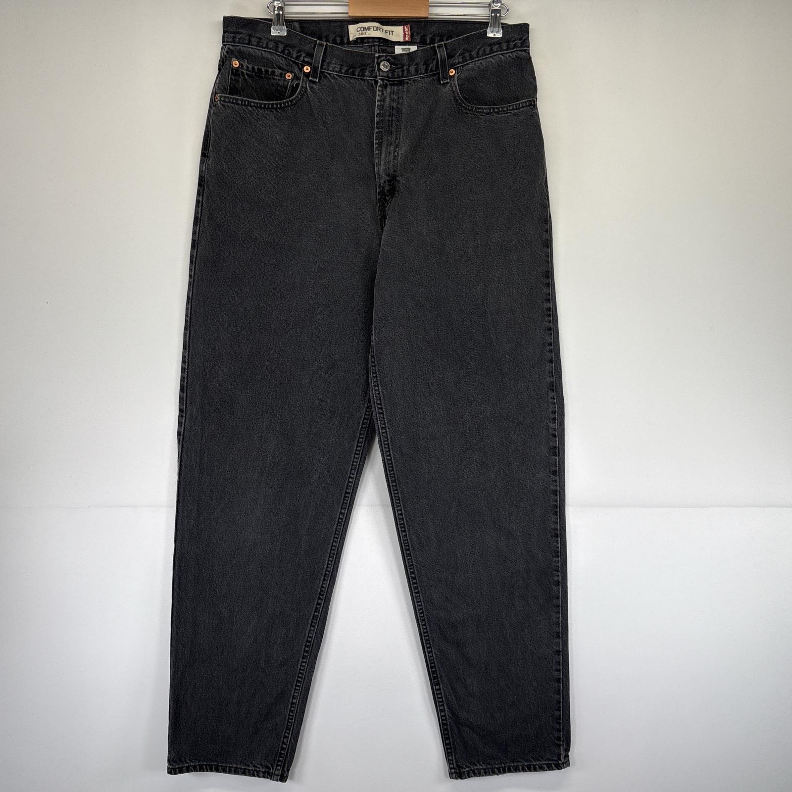 古着 デニムパンツ 560 テーパード 5ポケット ジーンズ ジーパン 大きいサイズ w36 L36 ブラック メンズ