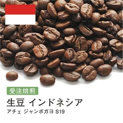 受注焙煎！2kg インドネシア アチェ ジャンボガヨ S19 [選べる焙煎度合い] コーヒー豆 大山珈琲 業務用 自家焙煎 卸