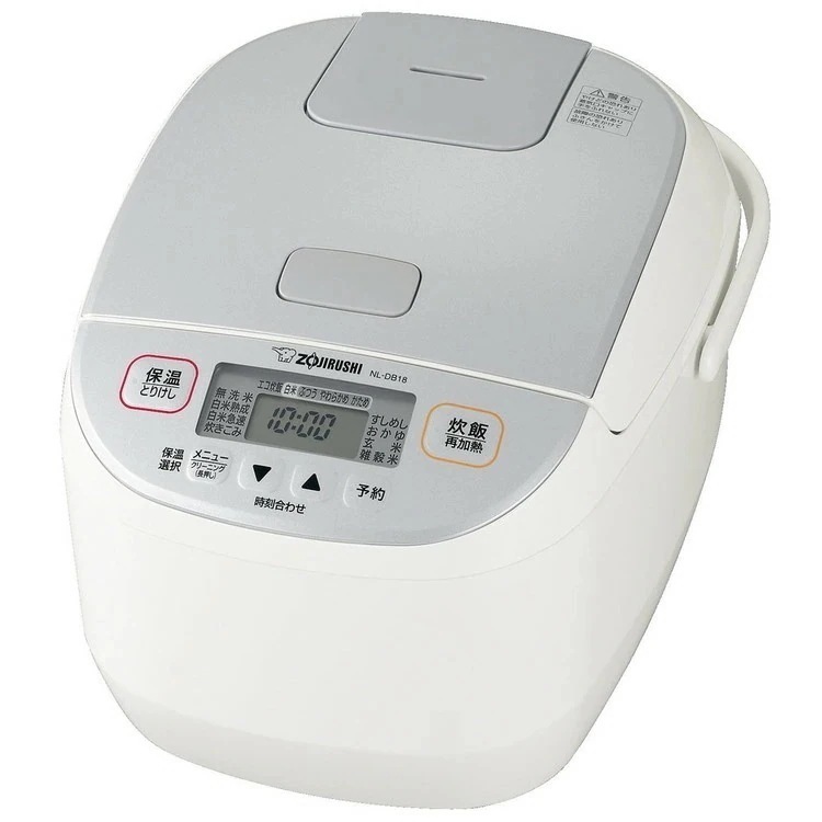 象印マイコン炊飯ジャー ホワイト NL-DB18-WA (D) メガ割