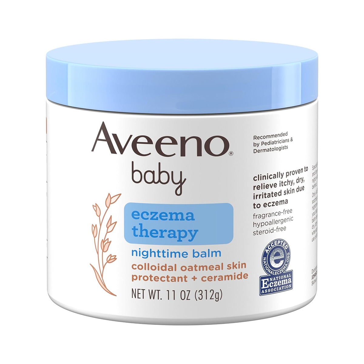 【エクスプレス便】Aveeno Baby Eczema Therapy　Nighttime Moisturizing Body Balm 11oz 312g アヴィーノ 夜間用　ベイビー ボディバーム 5,221円