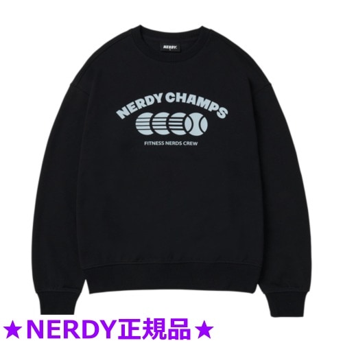 公式正規品 チャンプ スウェットシャツ BLACK 韓国ファッション