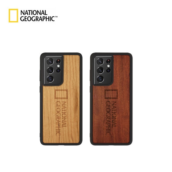 ギャラクシーS21ウルトラ - ネイチャー ウッドケース