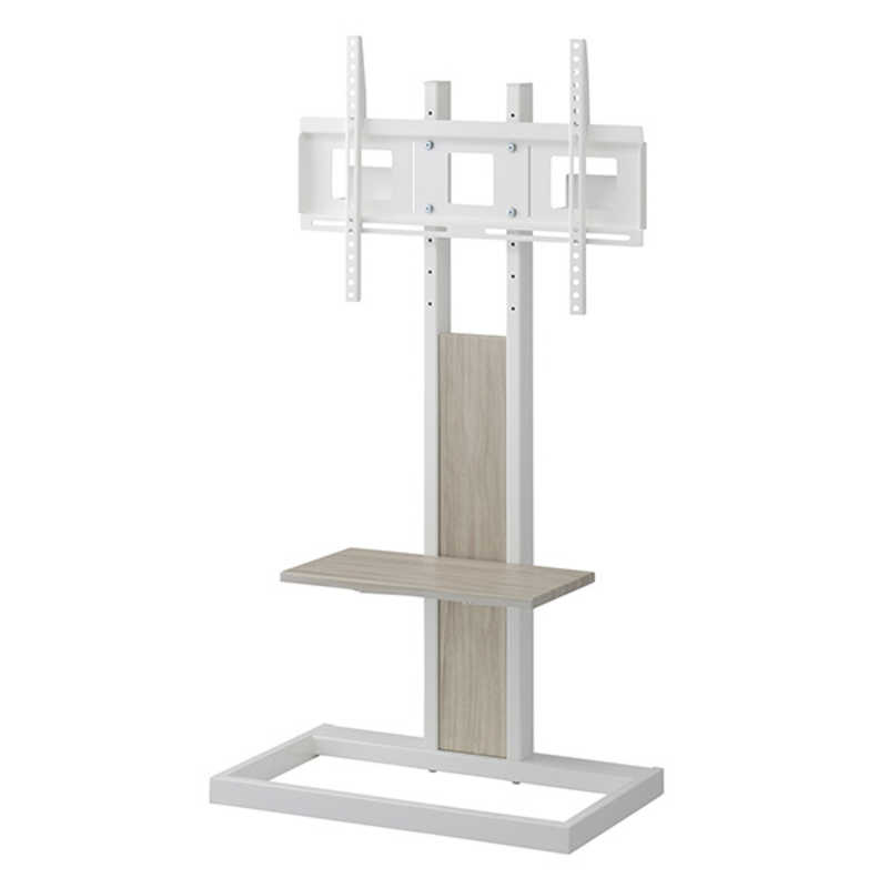 ハヤミ工産　壁寄せスタンド ～65V型対応　KF-260W ホワイト