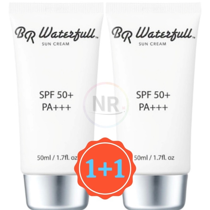 1+1 ビアルウォータープル 日焼け止め SPF50 + PA +++ 50ml 鎮静 弾力 保湿 活力