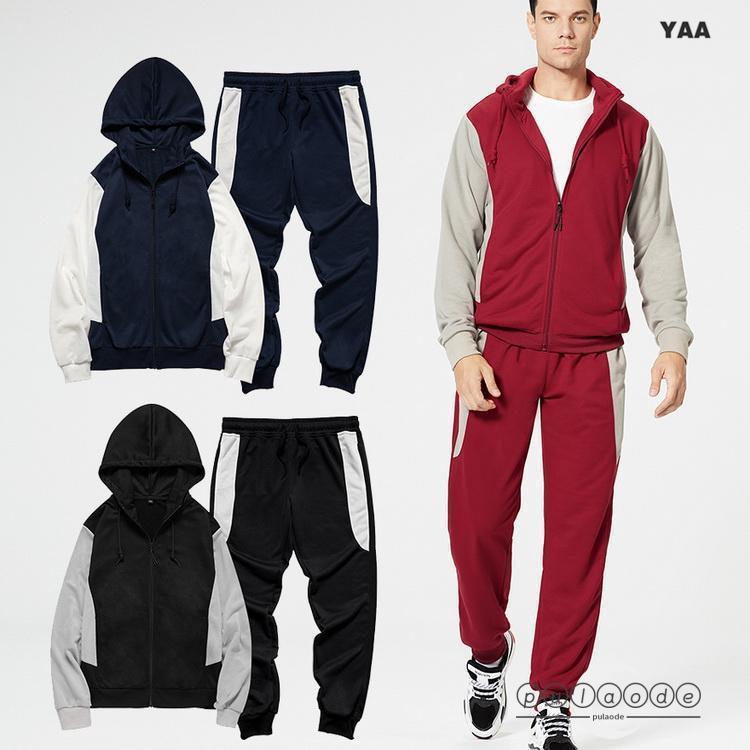 セットアップ メンズ スウェット上下セット スポーツウェア スエット ジップパーカー+ジョガーパンツ 大きいサイズ 2024 秋