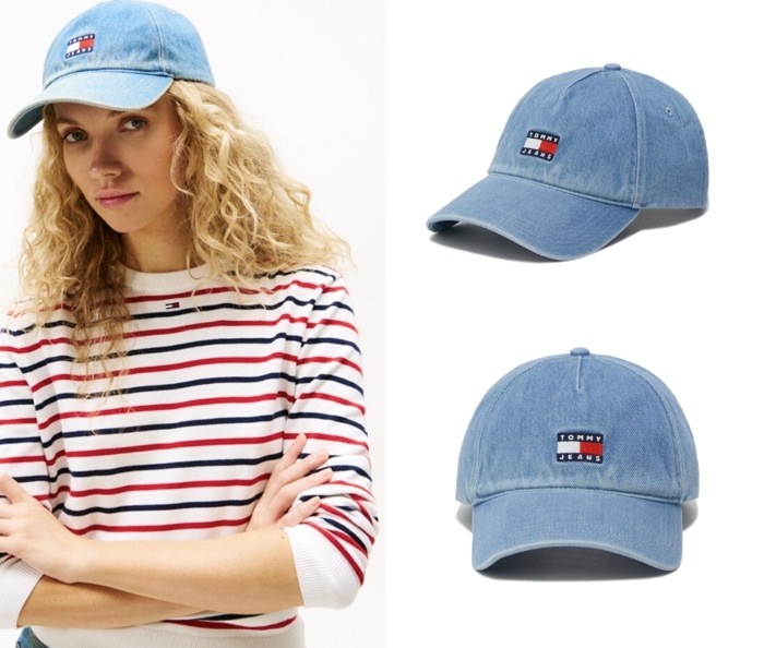 Heritage Core Denim Ball Cap (T32F6AHT03TMT10GY)