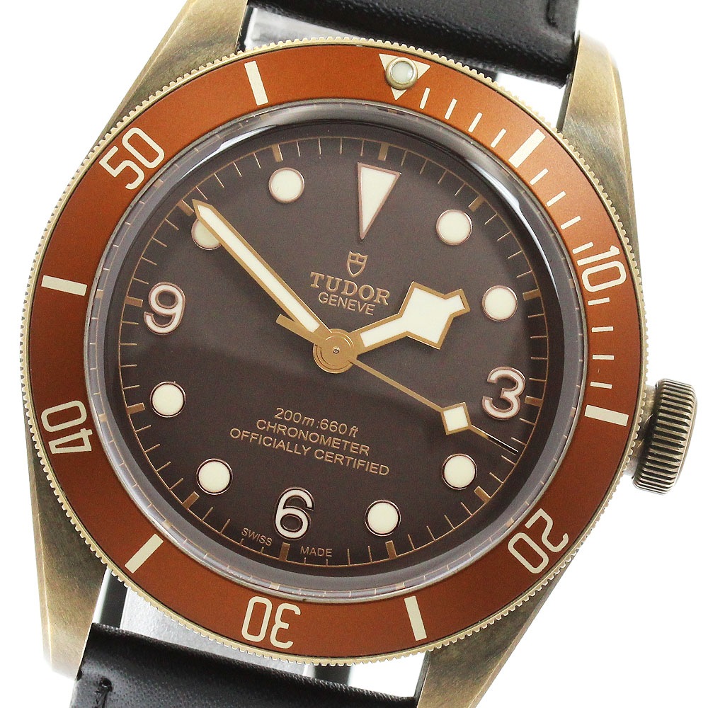 チュードル TUDOR 79250BM ヘリテージ ブラックベイ ブロンズ 自動巻き メンズ 良品 保証書付き_960868【中古】